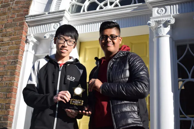 4th Year students Joey Qu and Omi Hamid