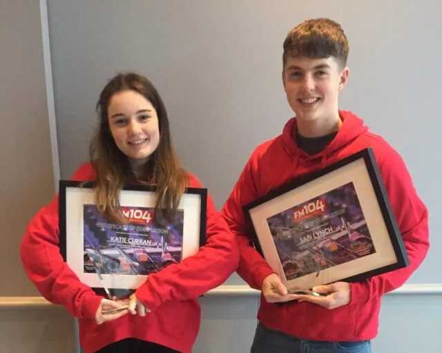 Katie-Curran-and-Sam-Lynch-FM104