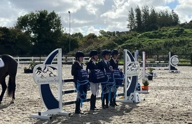 The showjumping team