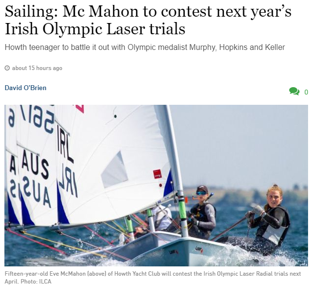 A screenshot preview of the article.
