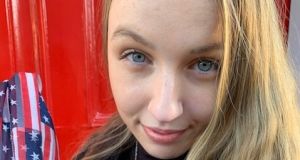 Zana looking into camera