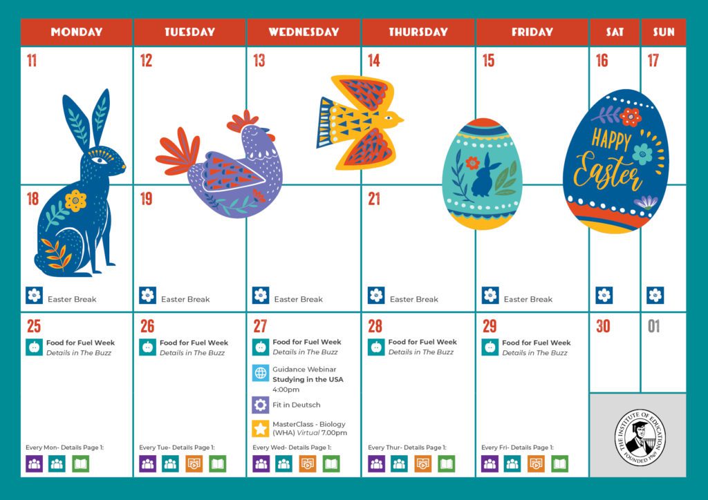 monthly-calendar-April-4th-5th-year2