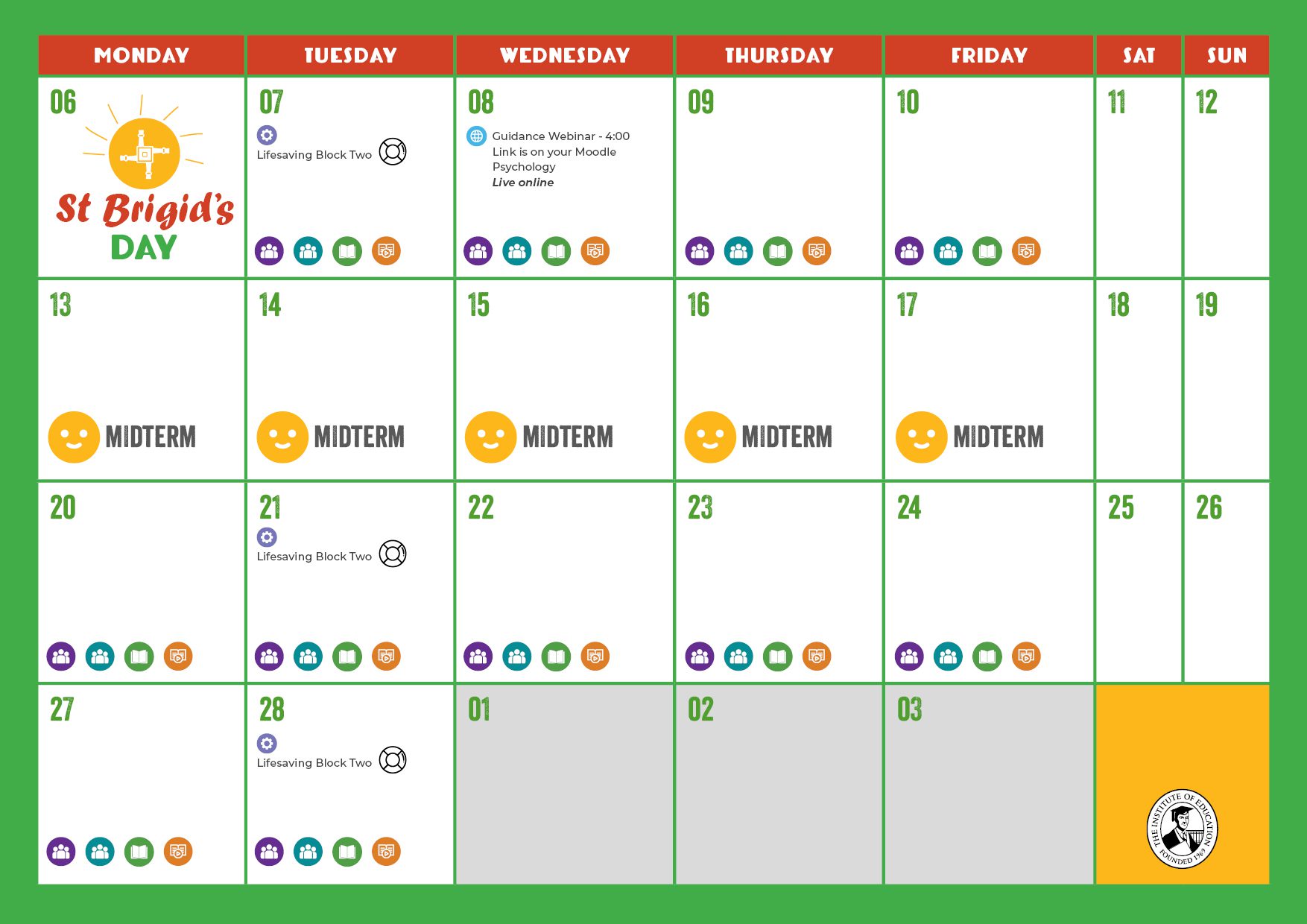 monthly-calendar-february-4th-5th-year2