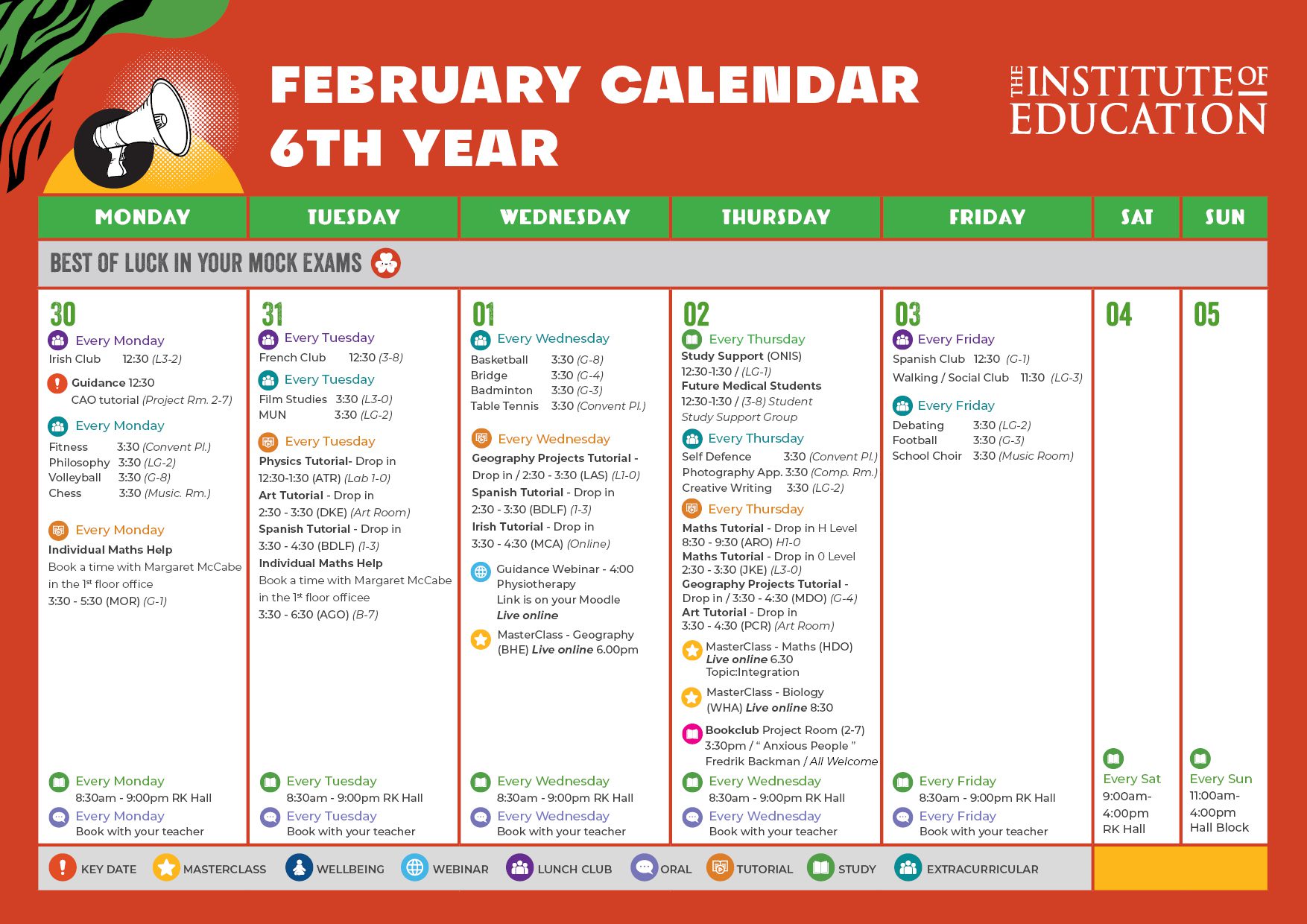 monthly-calendar-february-6th-year
