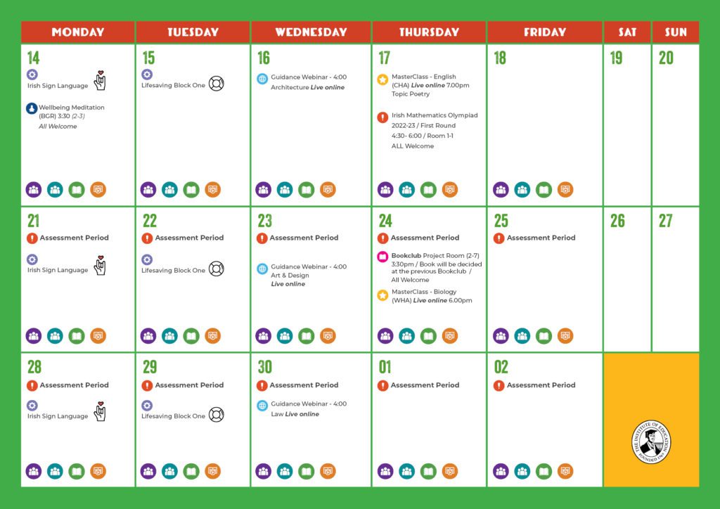 monthly-calendar-november-4th-5th-year2