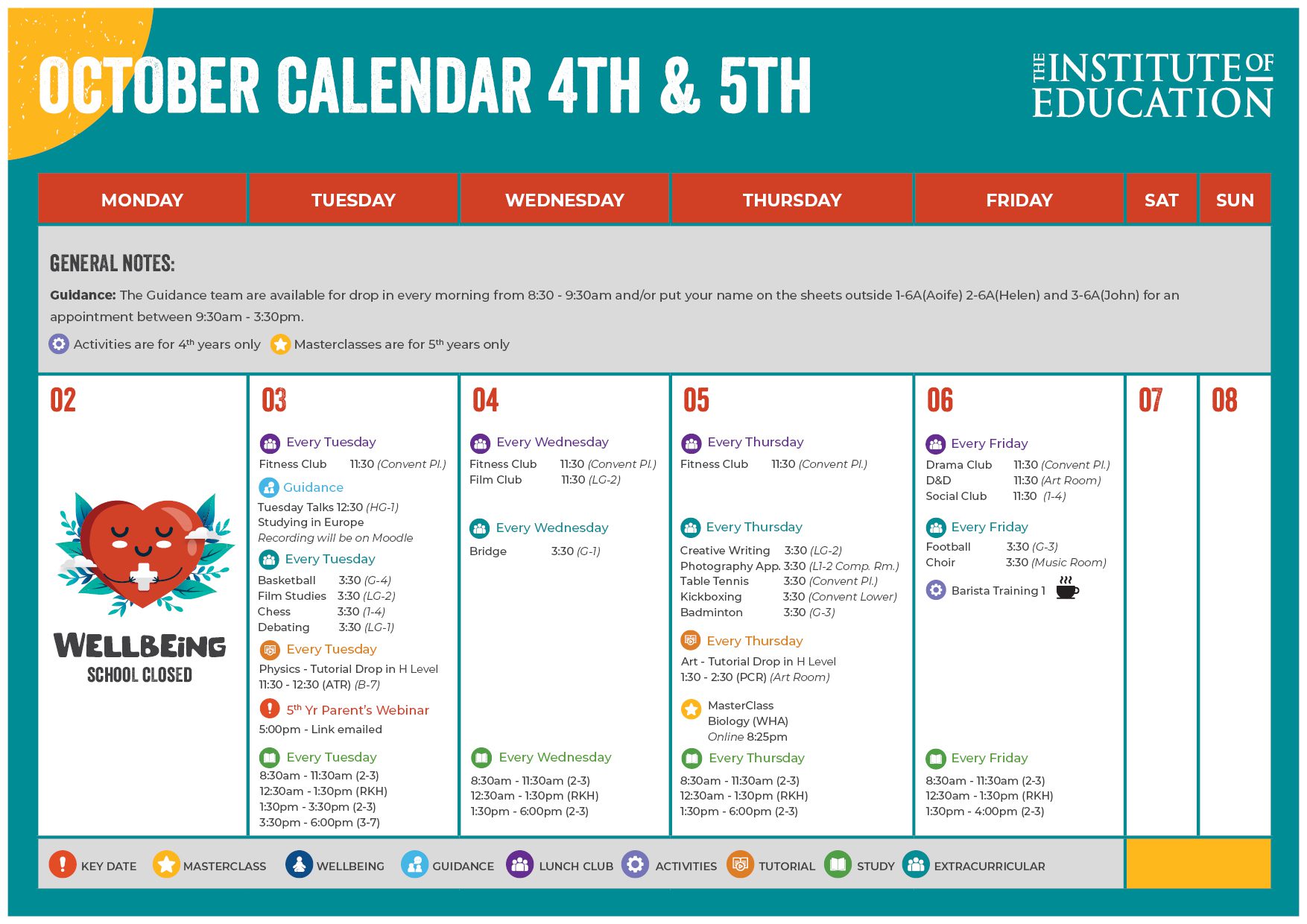 October Calendar 4th and 5th part 1