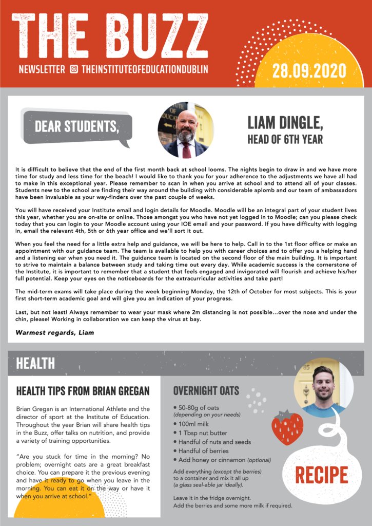 The Buzz 2020 Week 2 PG.1