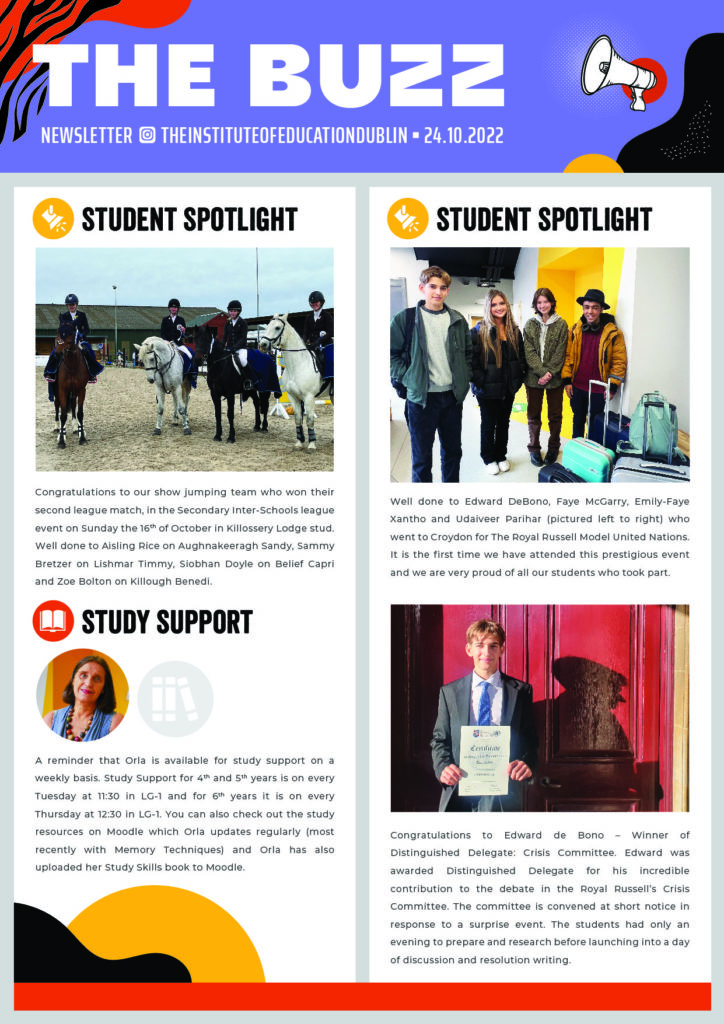 The Buzz week 9 page 1