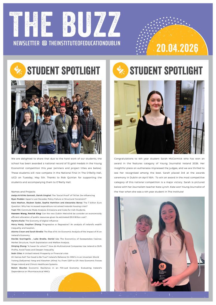 The Buzz Week 29 2026 page 1