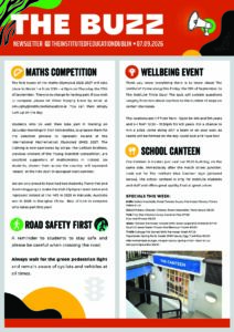 The Buzz Weekly Newsletter Week 3 page 1