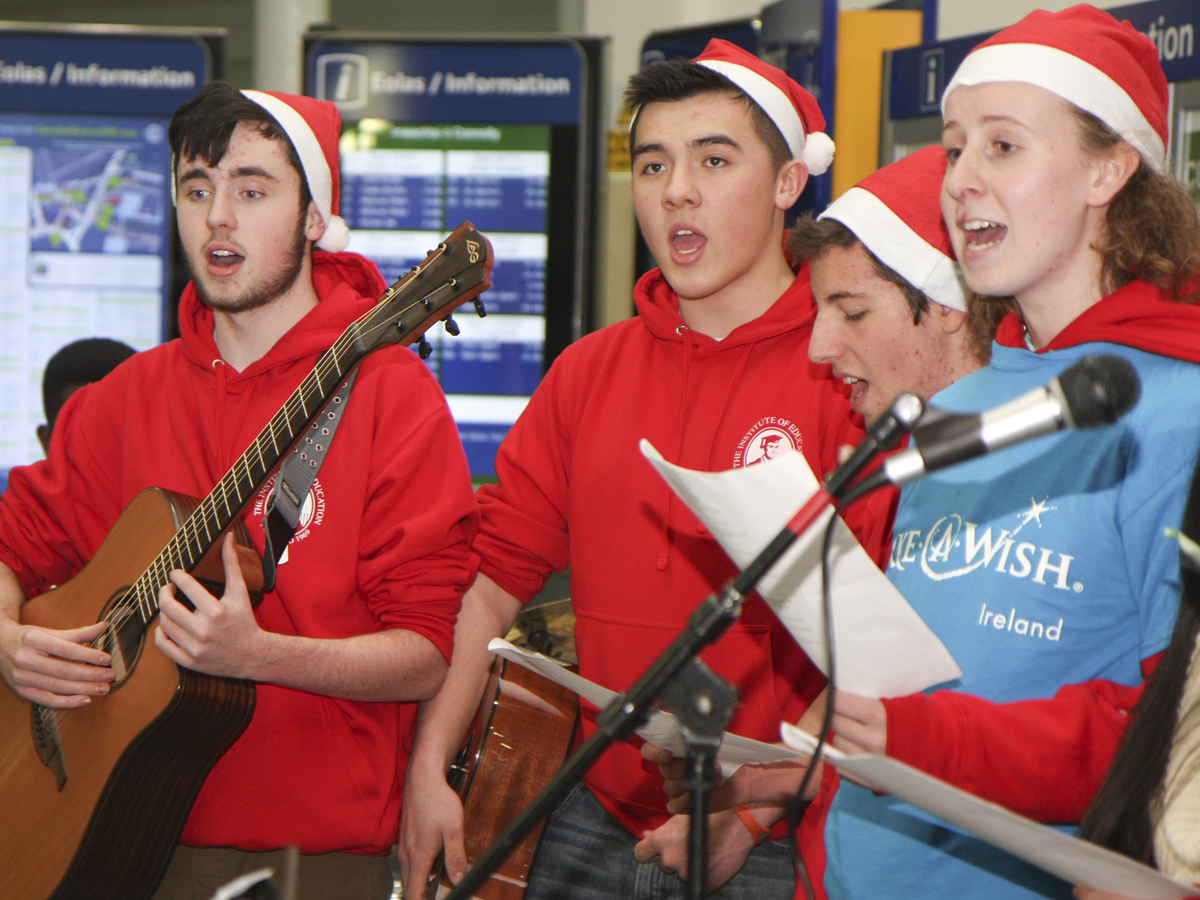 Choir at Connolly Station