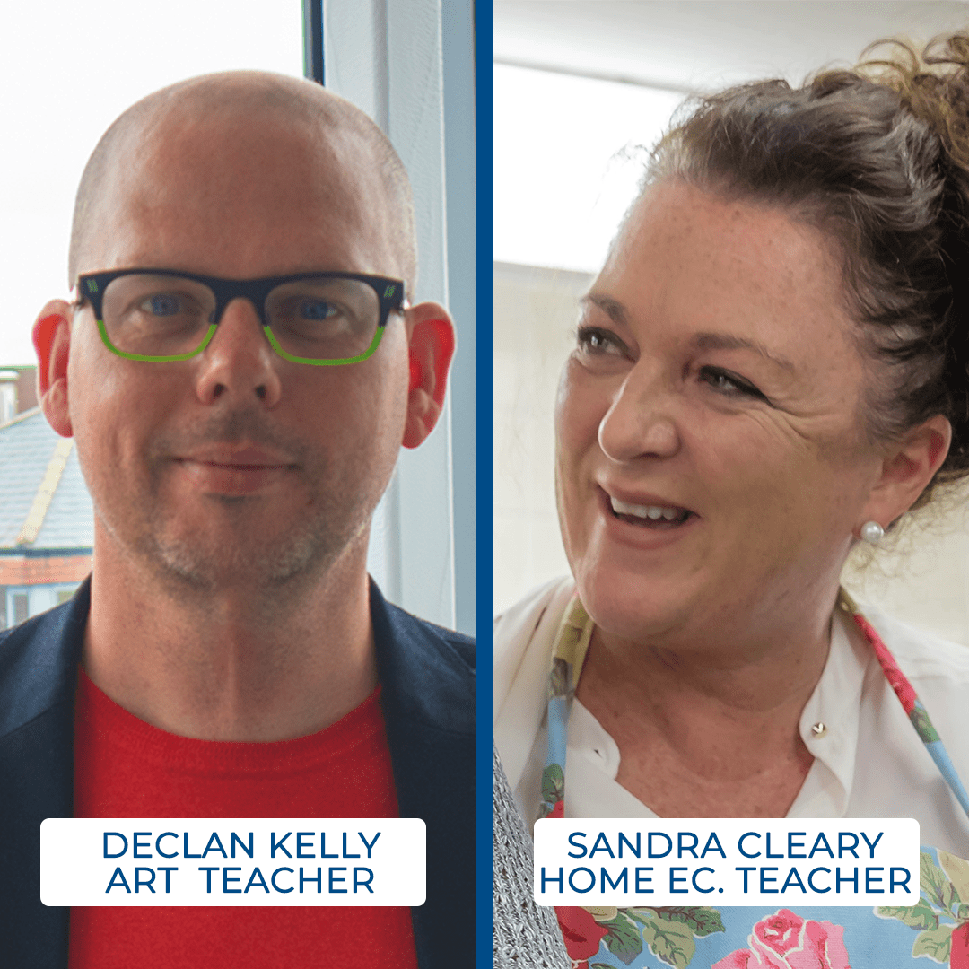 Declan Kelly and Sandra Cleary Talk About Leaving Cert Art and Home Ec