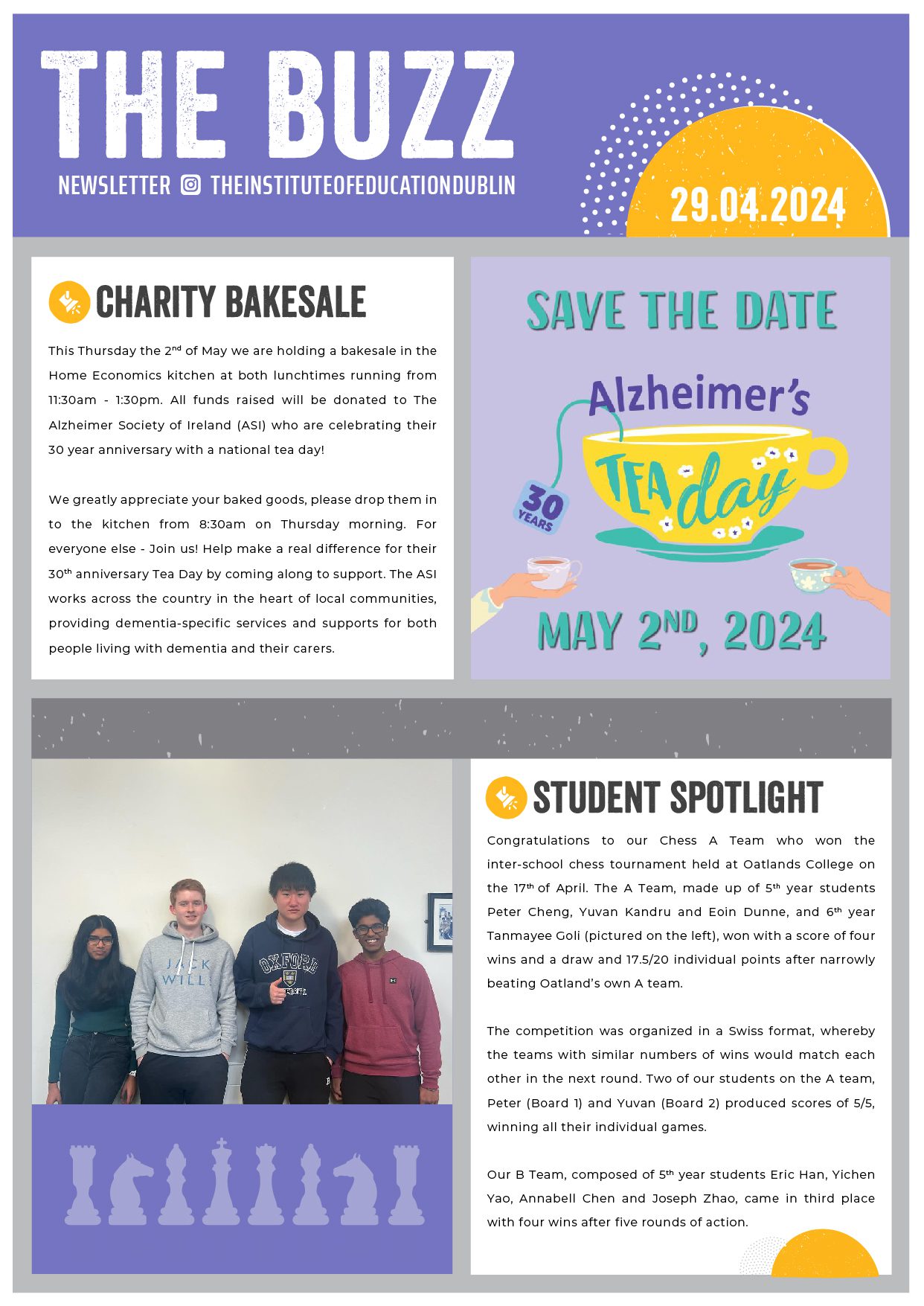 The Buzz weekly newsletter 