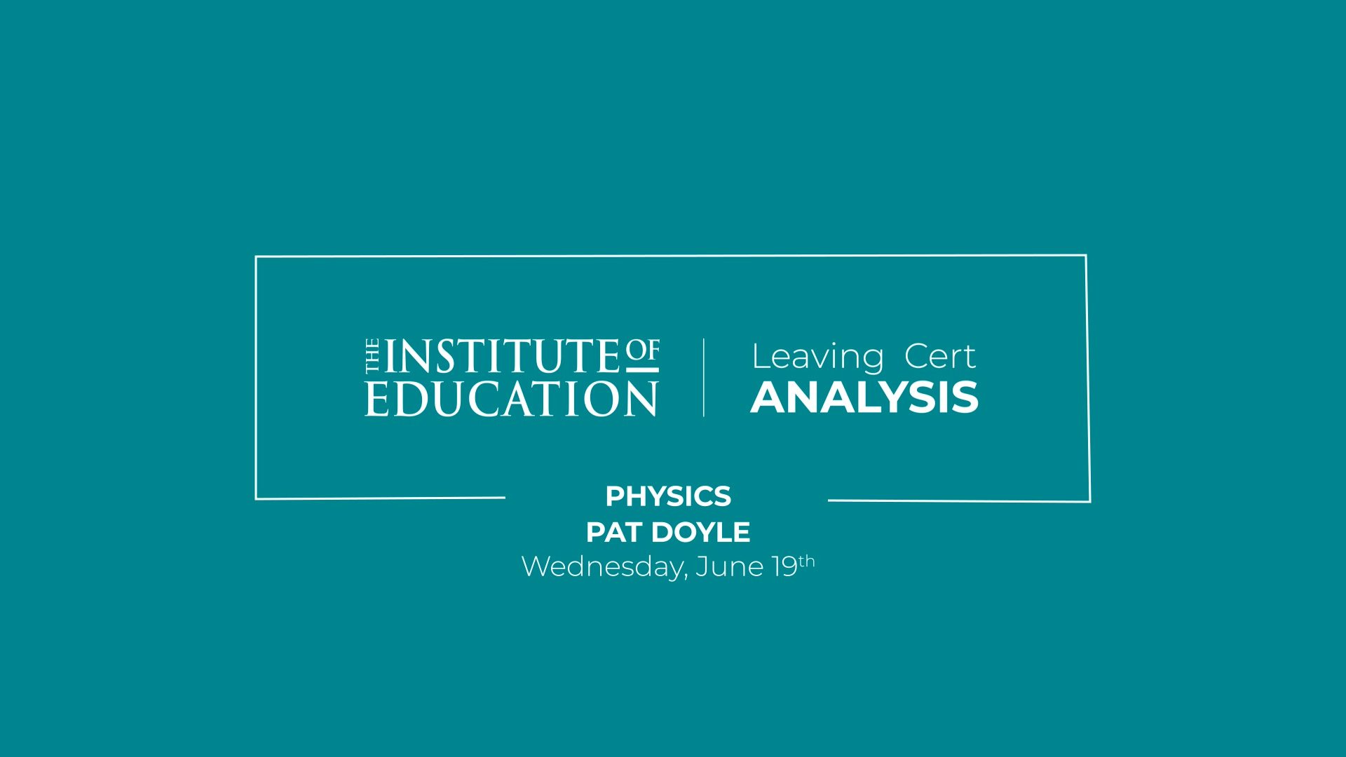 Physics (H): A Matter-Of-Fact But Rewarding Paper