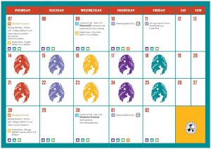 April Monthly Calendar 2025 4th & 5th Year Page 2
