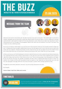 The Buzz Weekly Newsletter Week 1 Page 1 2025/26