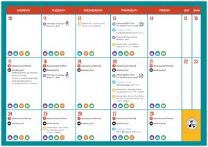 Monthly Calendar November 2025 4th % 5th Year Page 2