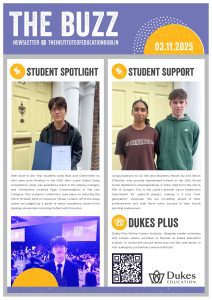 The Buzz Weekly Newsletter Week 10 Page 1